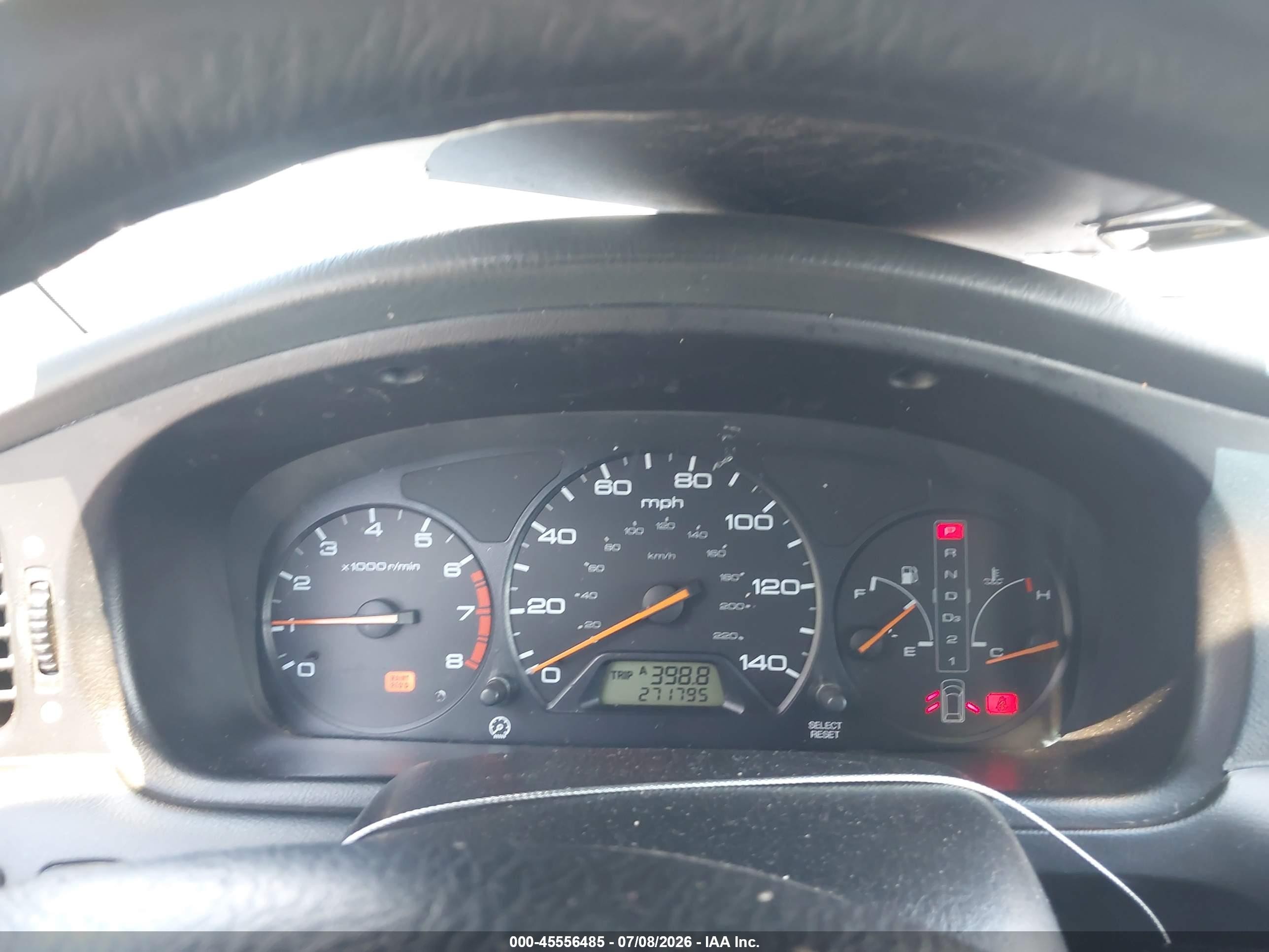 2002 Honda Odyssey Ex Gray vin: 2HKRL18682H529277