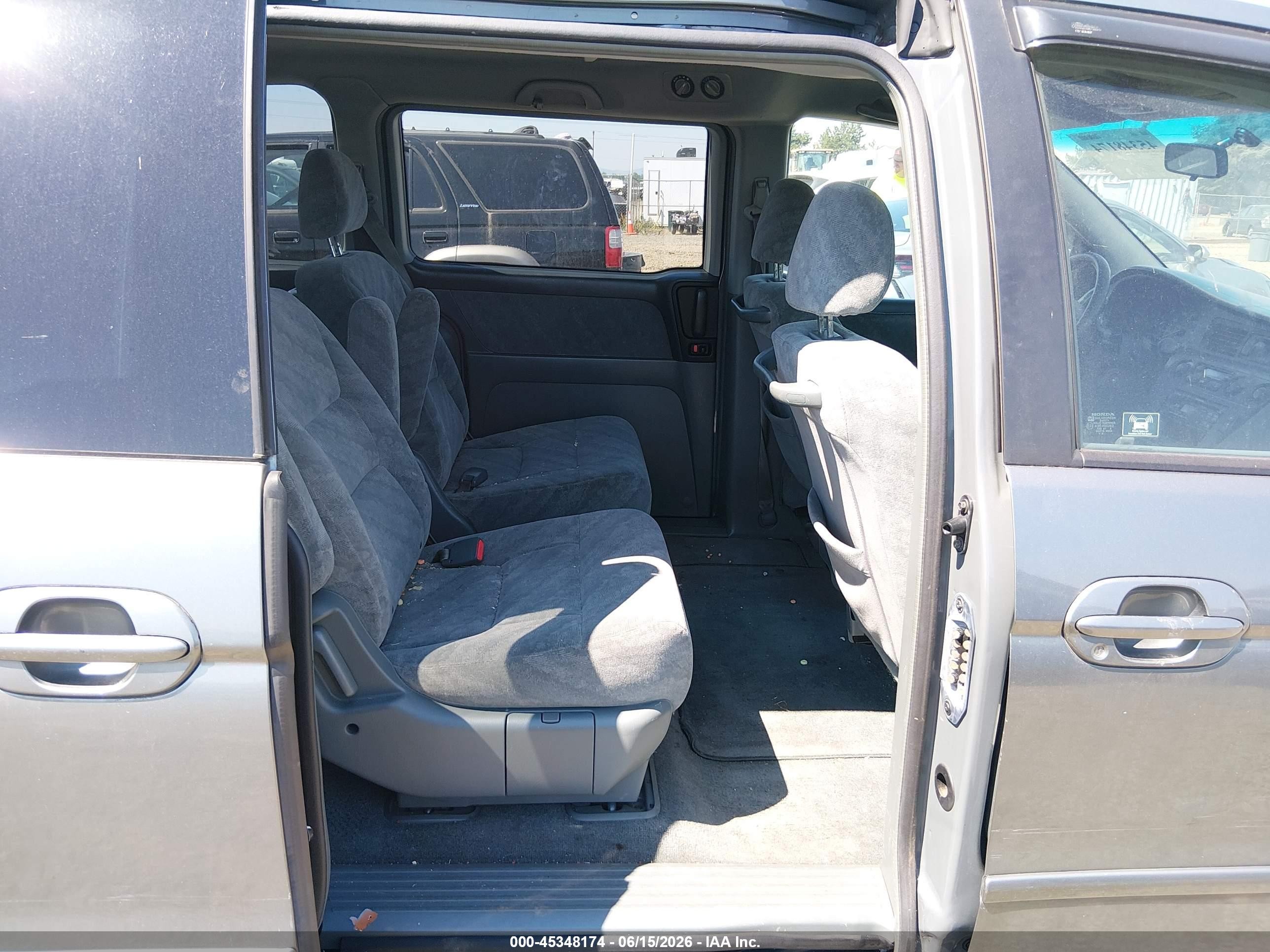2002 Honda Odyssey Ex Light Blue vin: 2HKRL18682H573232