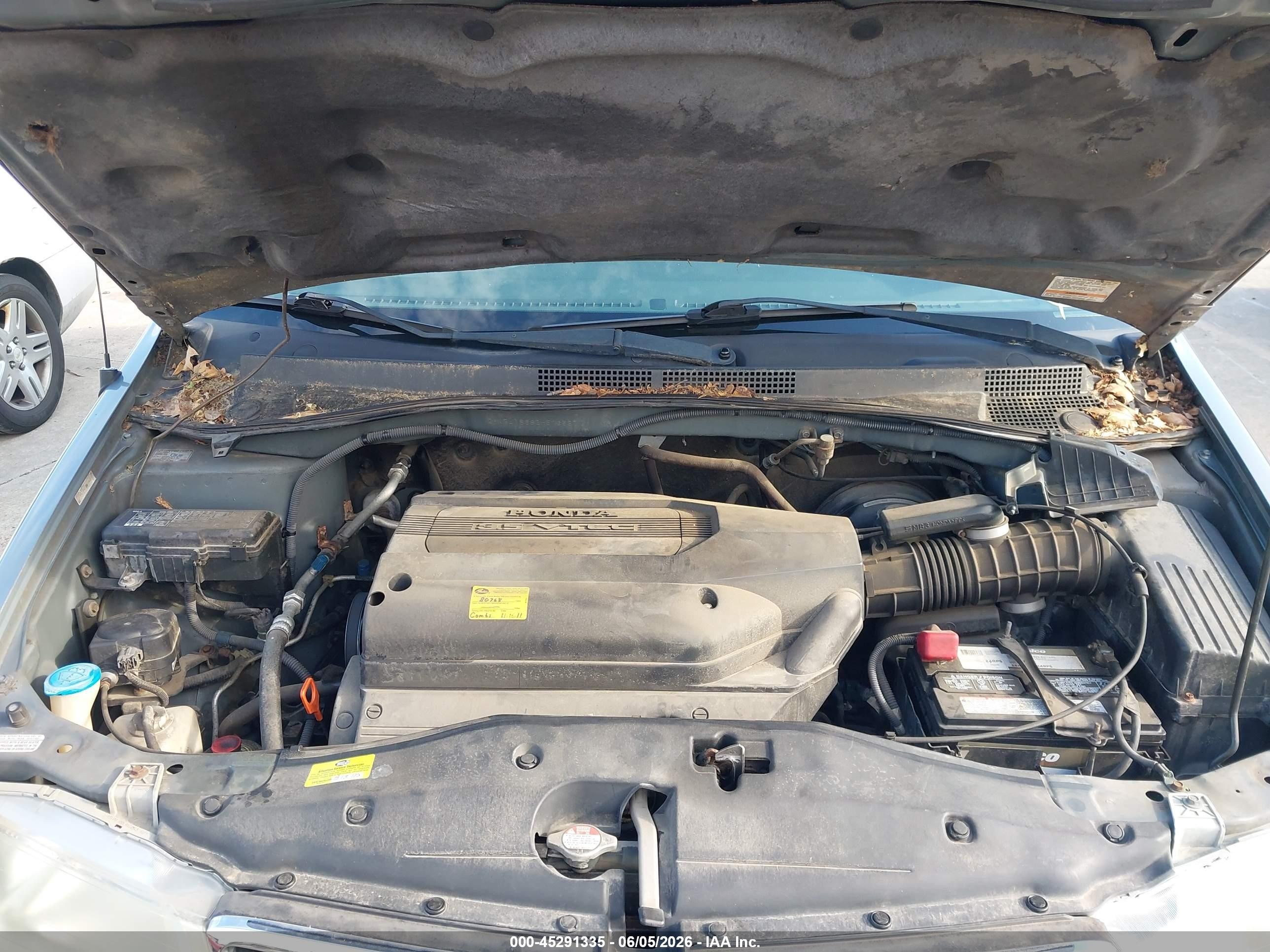 2002 Honda Odyssey Ex Серый vin: 2HKRL18682H573537