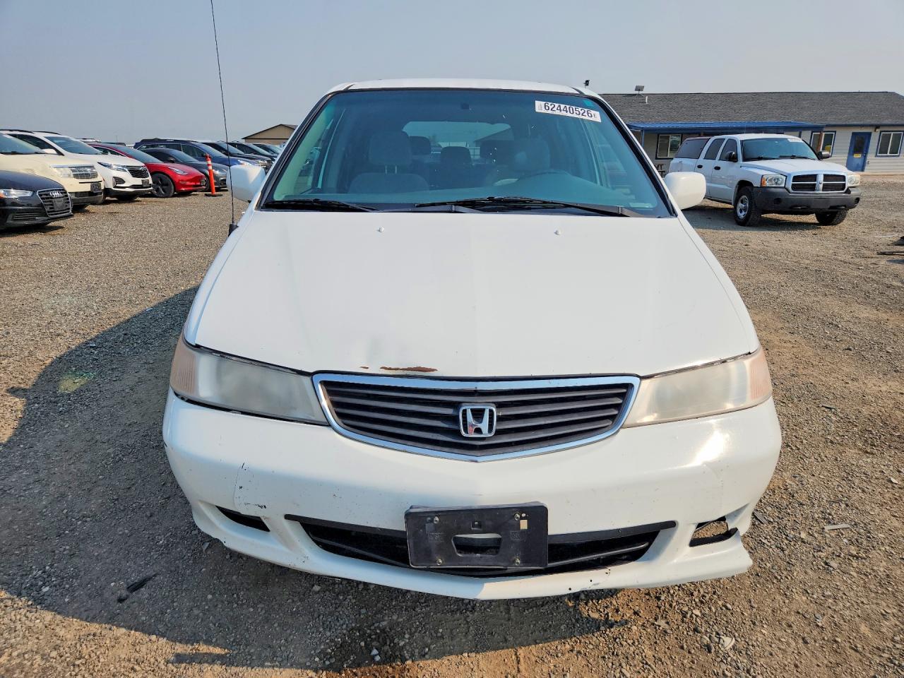 2000 Honda Odyssey Ex White vin: 2HKRL1868YH626536
