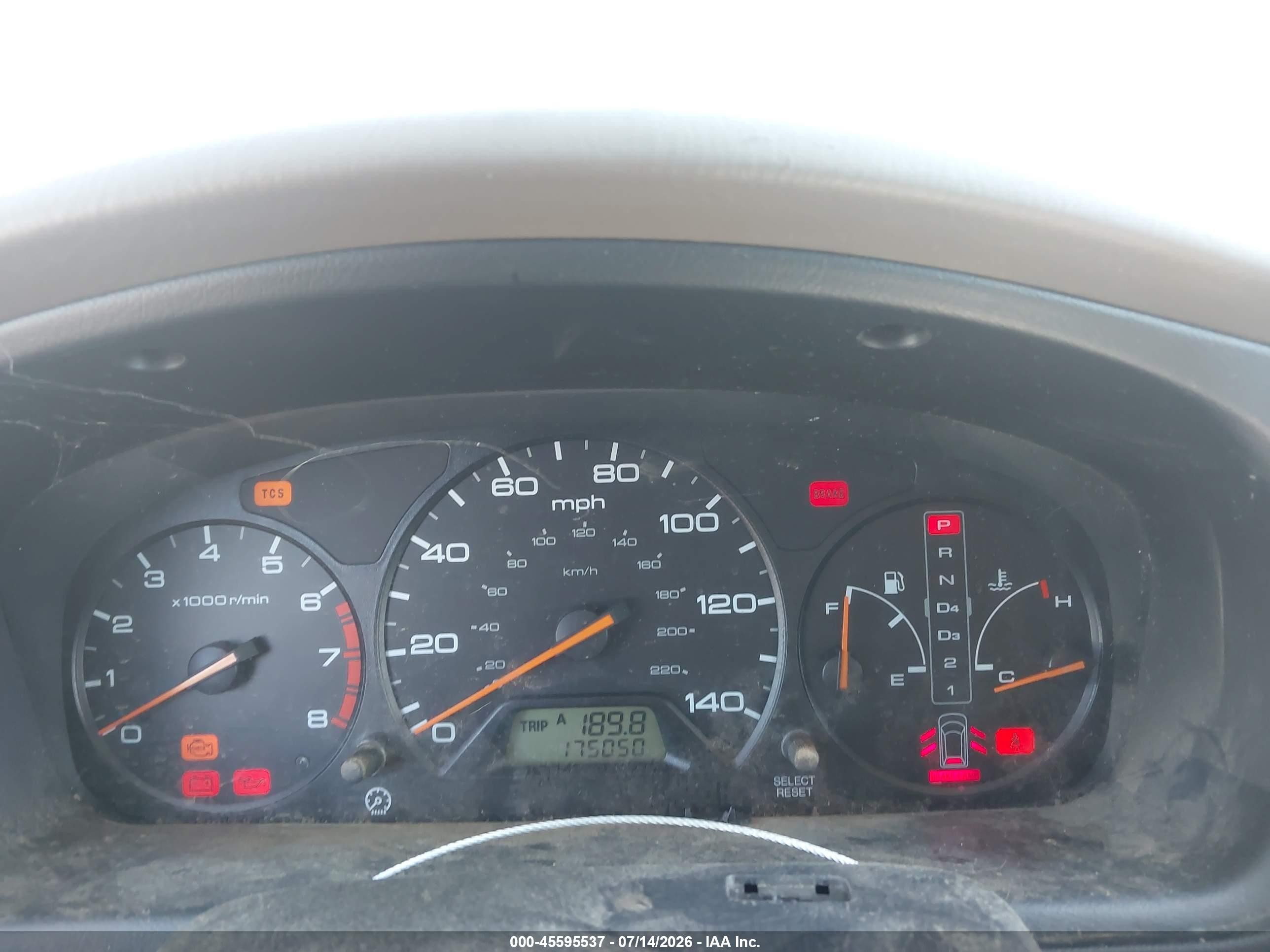 2001 Honda Odyssey Ex Green vin: 2HKRL18691H597375