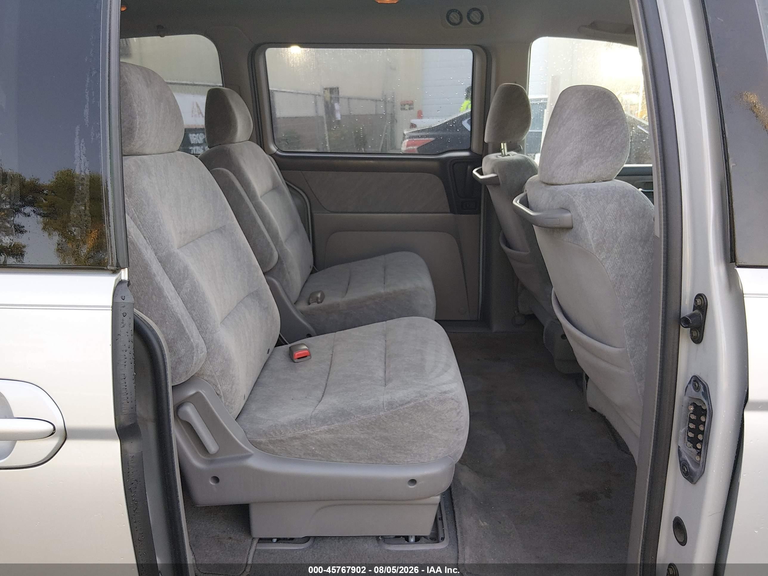 2001 Honda Odyssey Ex Silver vin: 2HKRL18691H611808