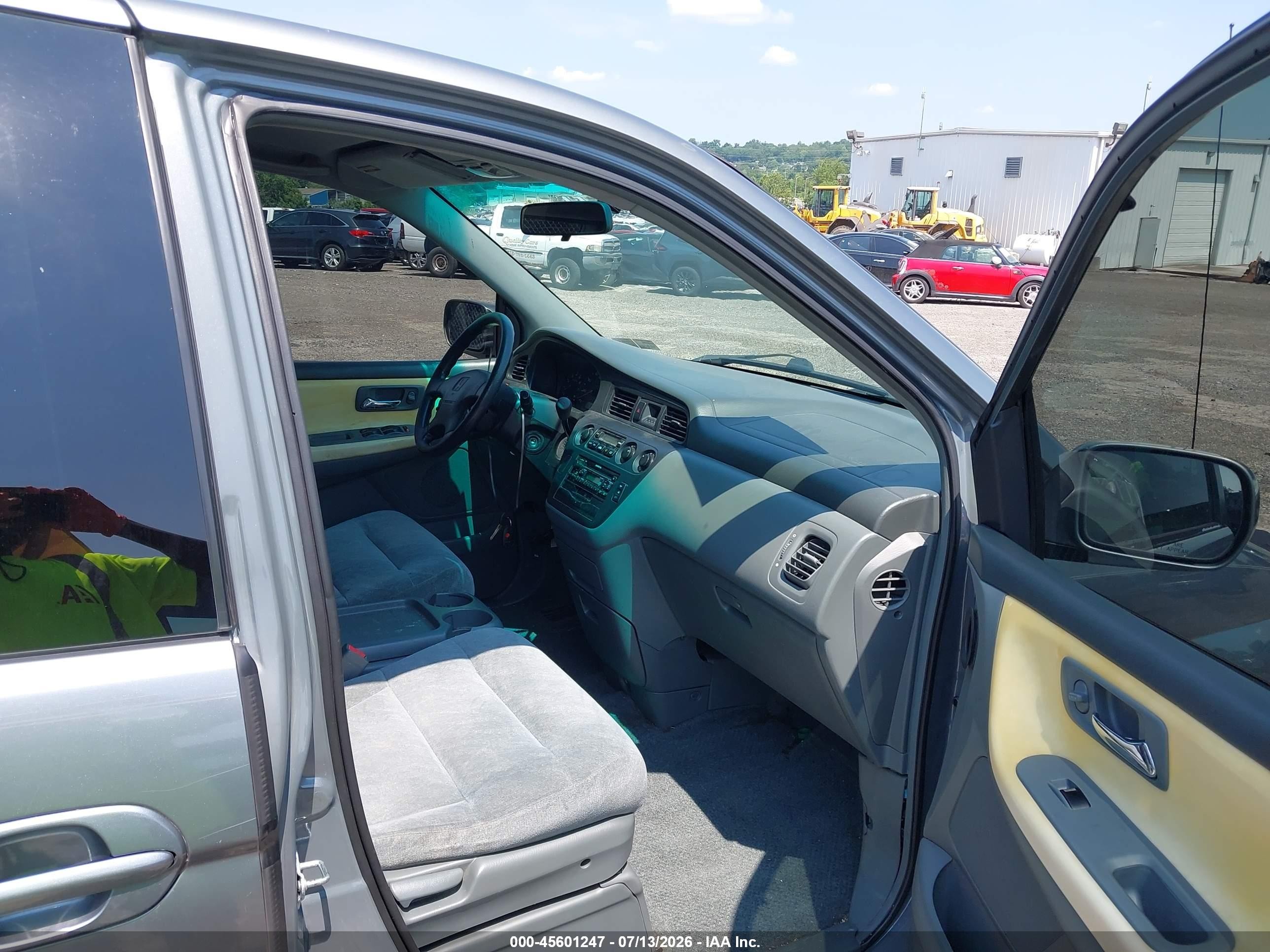 2001 Honda Odyssey Ex Серый vin: 2HKRL186X1H514942