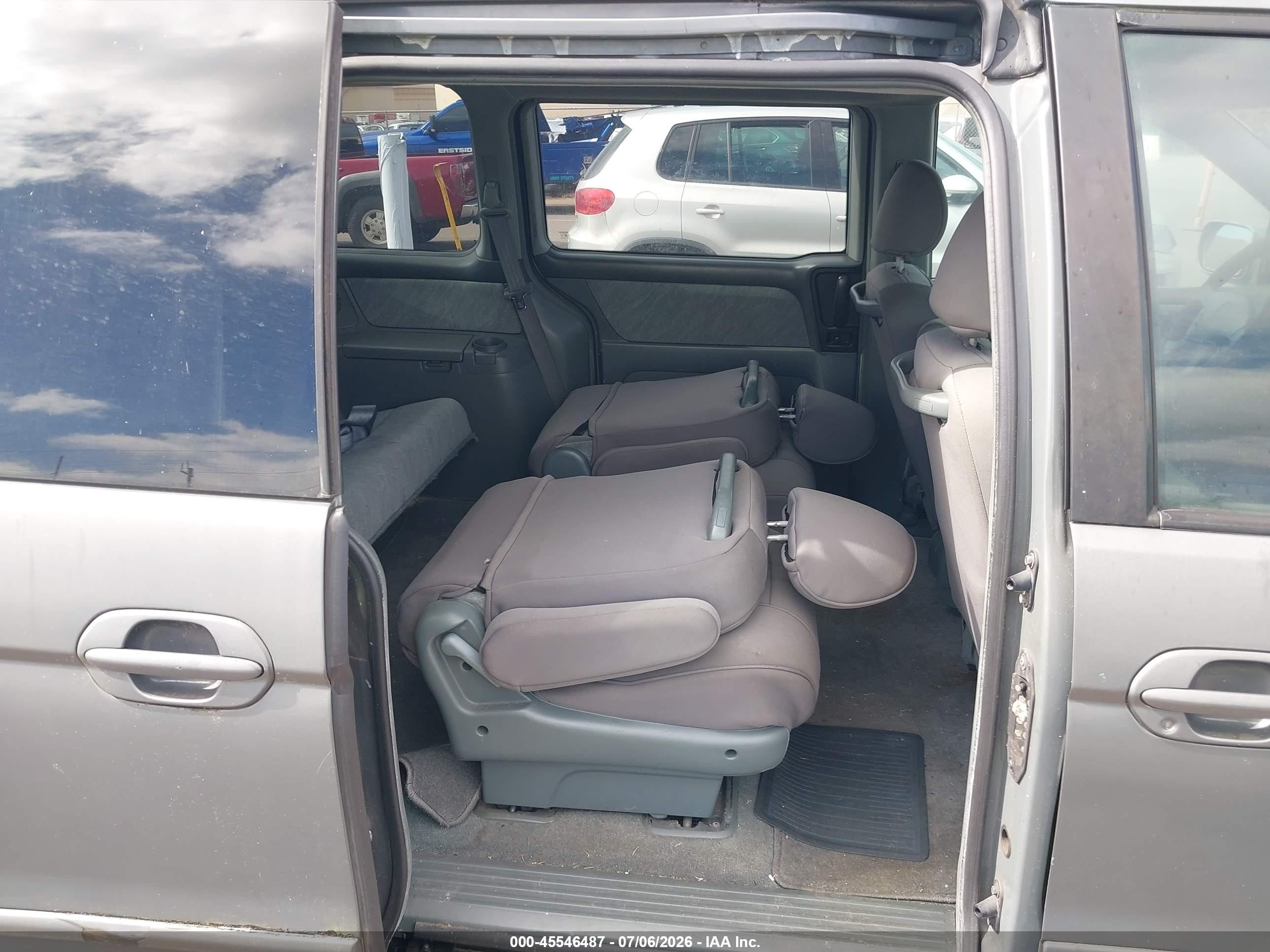 2001 Honda Odyssey Ex Gray vin: 2HKRL186X1H608397