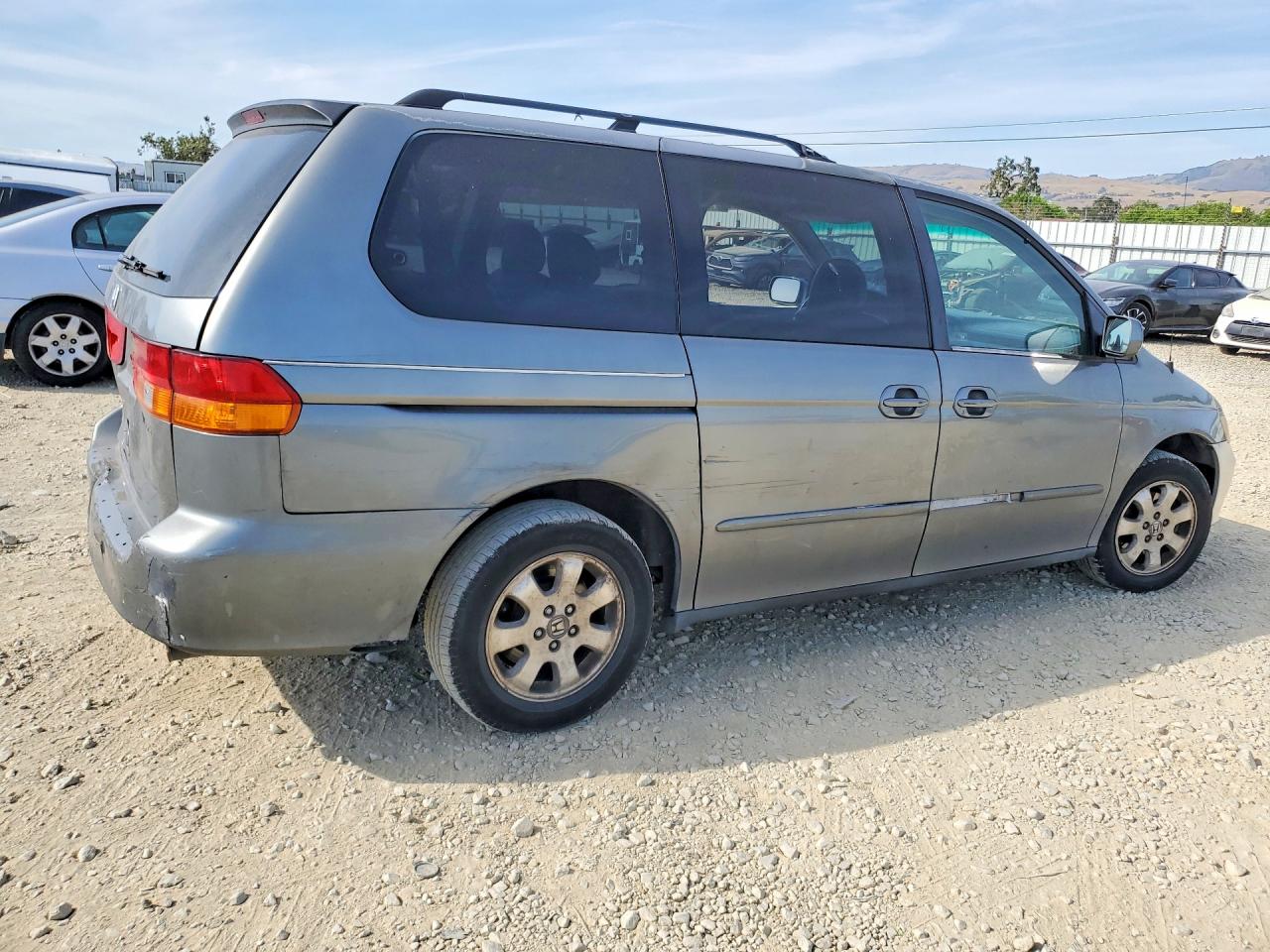 2002 Honda Odyssey Ex Gray vin: 2HKRL186X2H511962