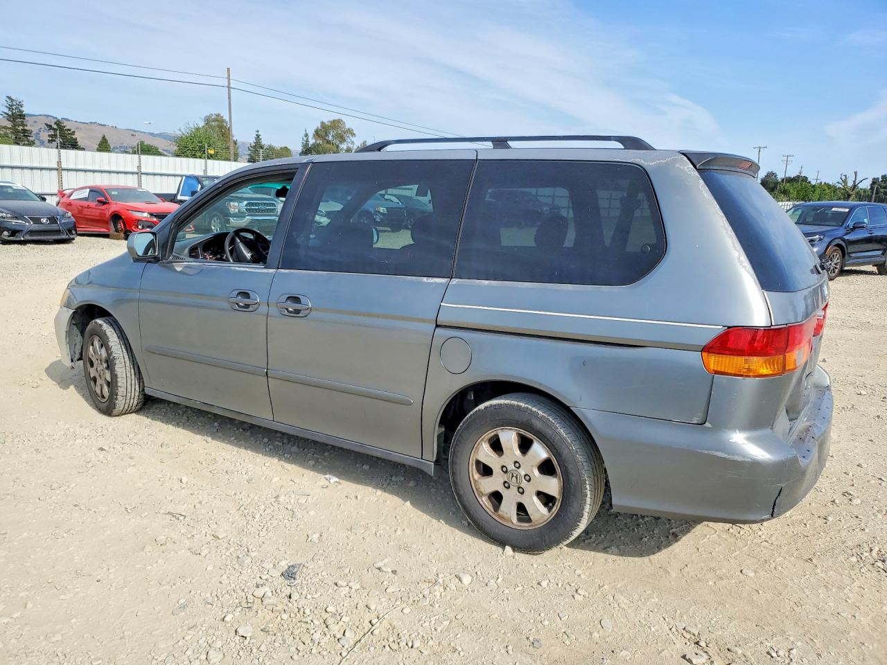 2002 Honda Odyssey Ex Gray vin: 2HKRL186X2H511962