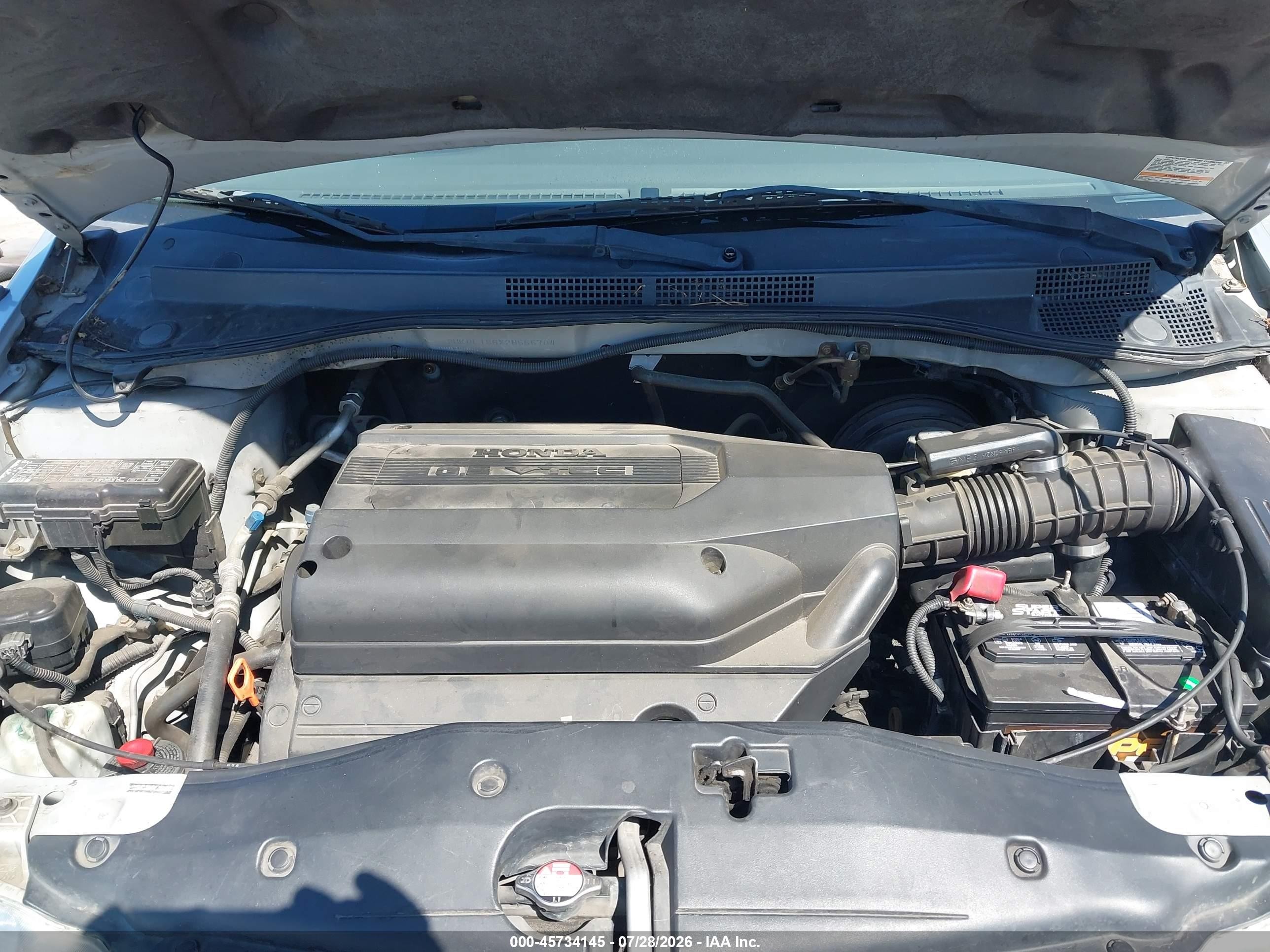 2002 Honda Odyssey Ex Серебряный vin: 2HKRL186X2H555704