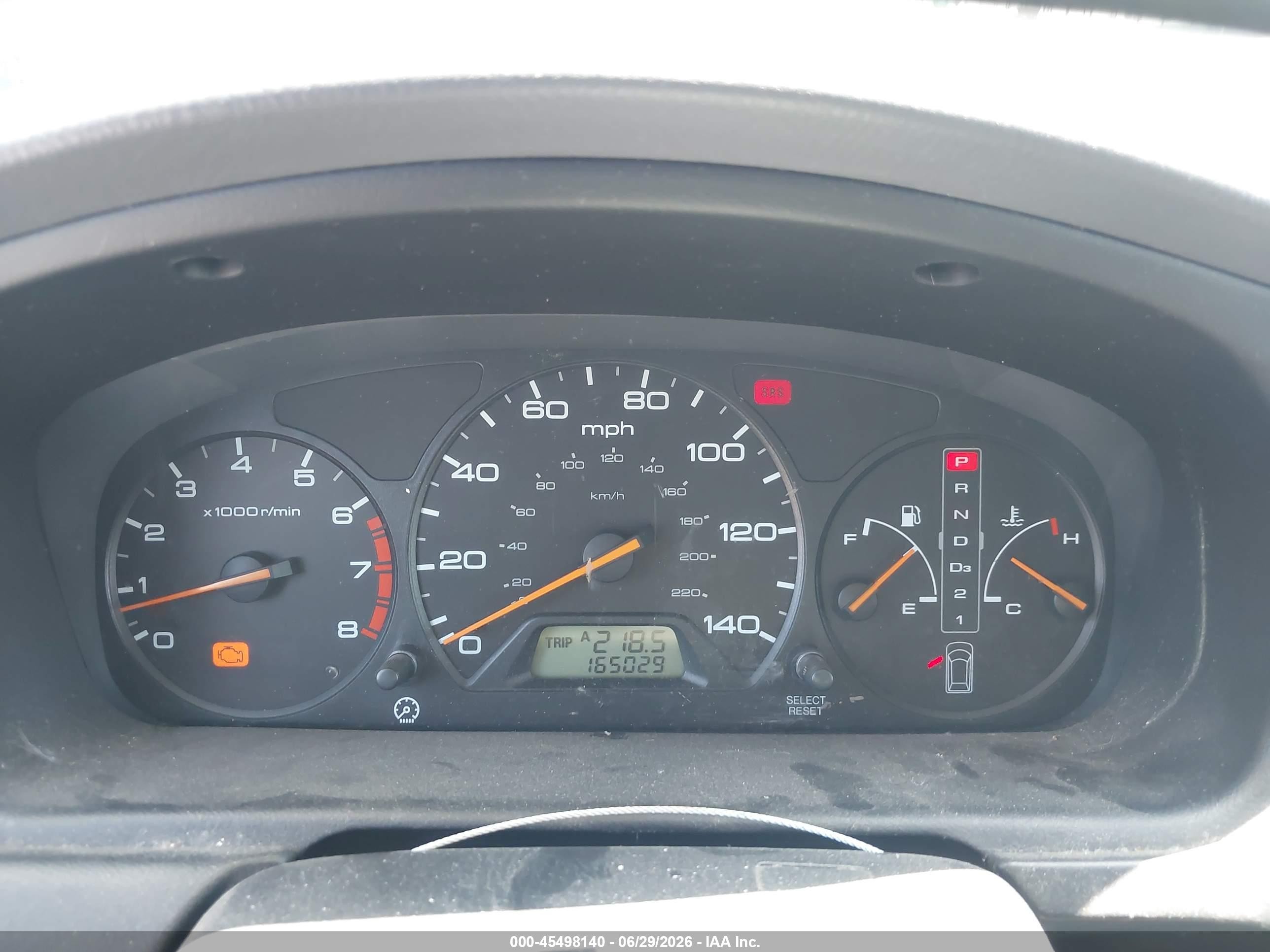 2002 Honda Odyssey Ex-l Red vin: 2HKRL18732H545573