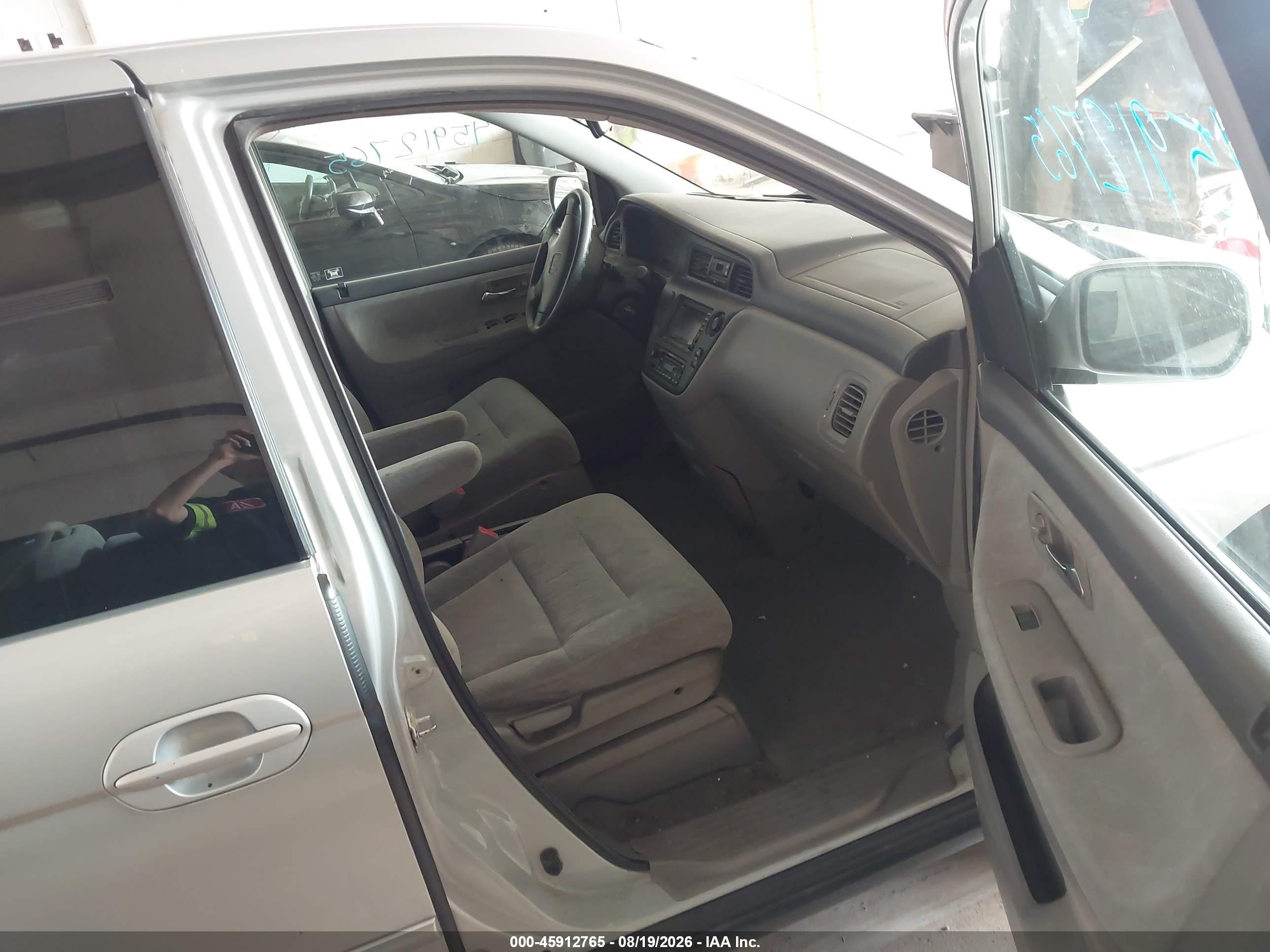 2001 Honda Odyssey Ex Silver vin: 2HKRL18771H530878