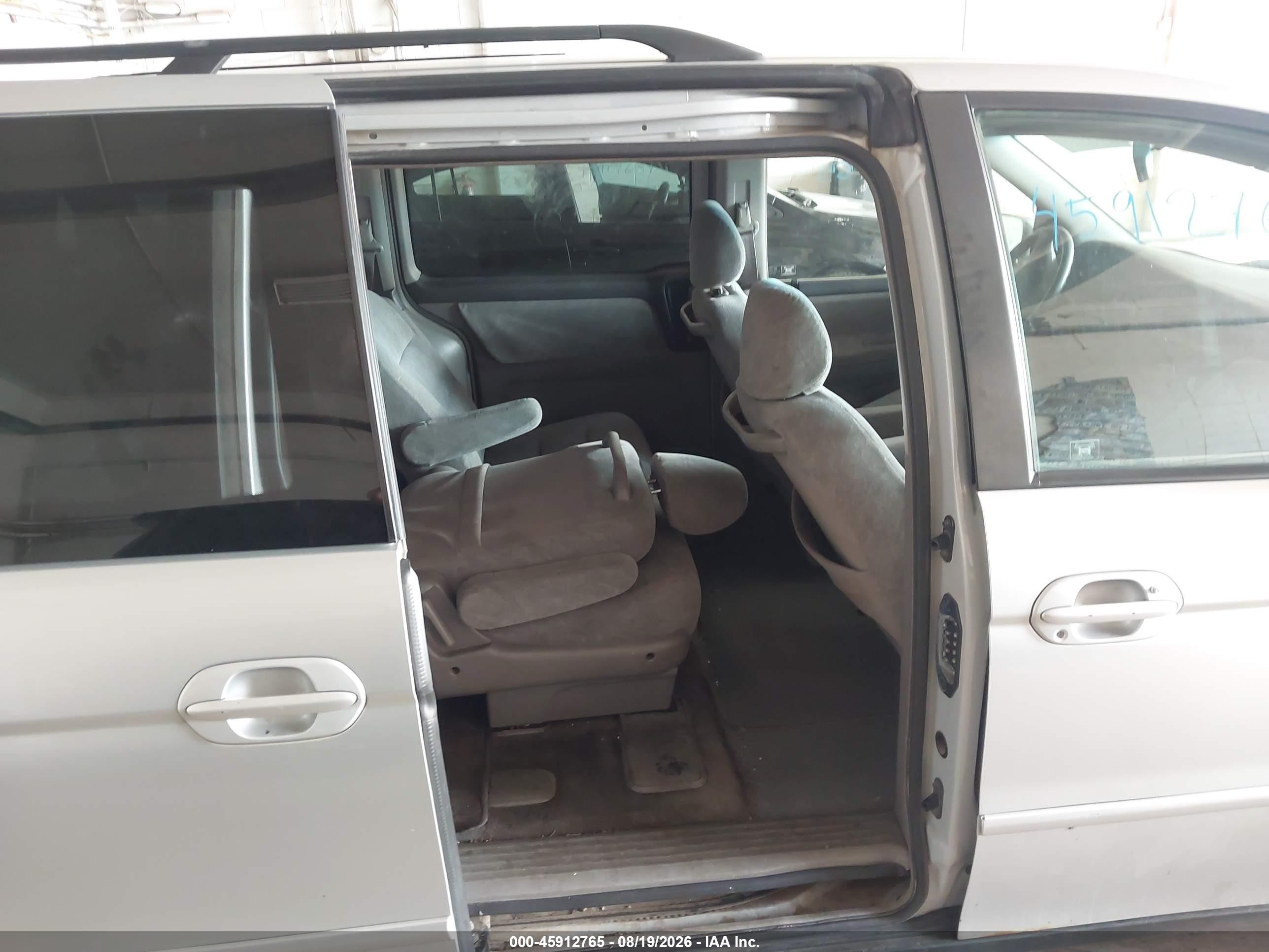 2001 Honda Odyssey Ex Silver vin: 2HKRL18771H530878