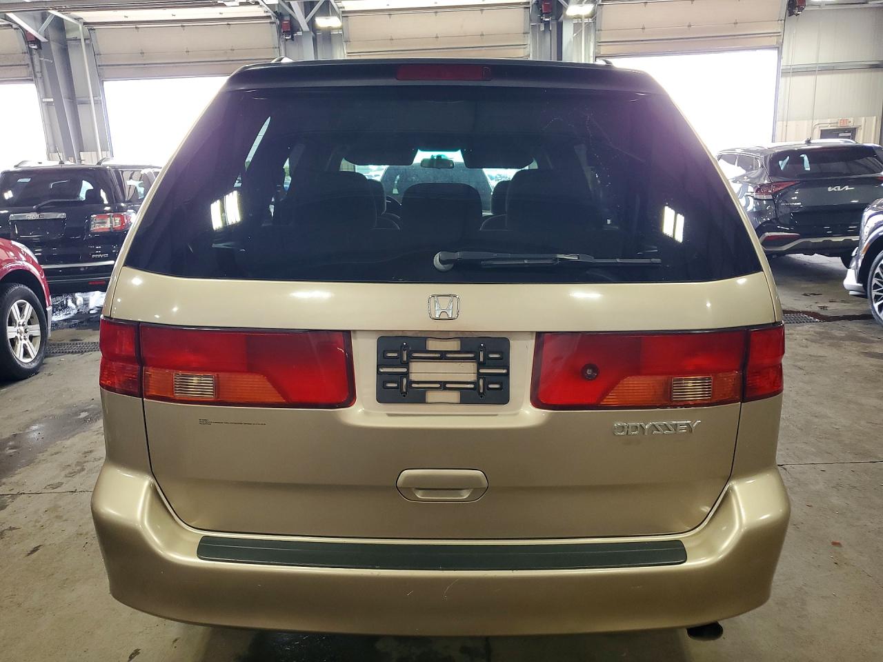 2000 Honda Odyssey Ex Желто-коричневый vin: 2HKRL1878YH556934