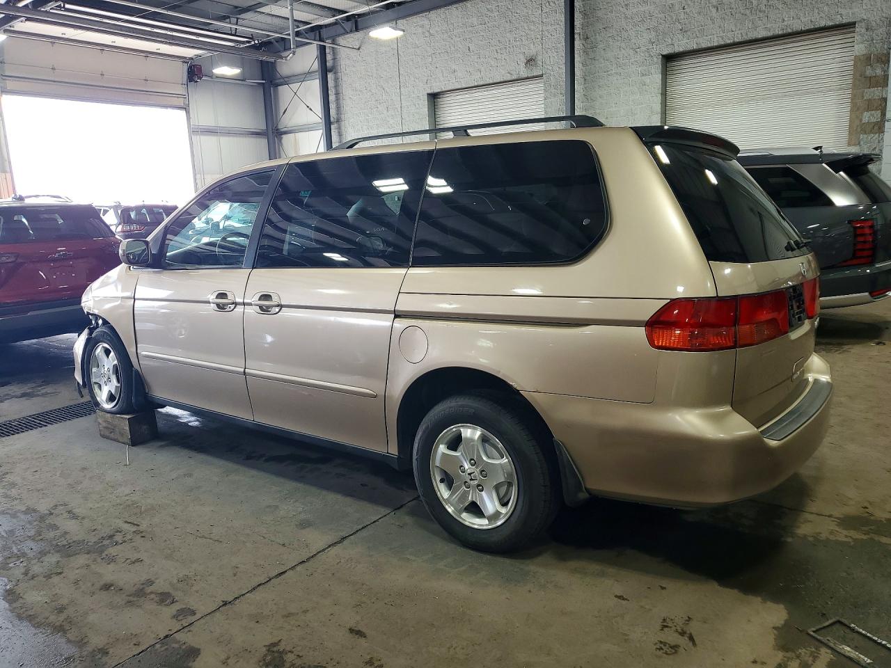 2000 Honda Odyssey Ex Желто-коричневый vin: 2HKRL1878YH556934