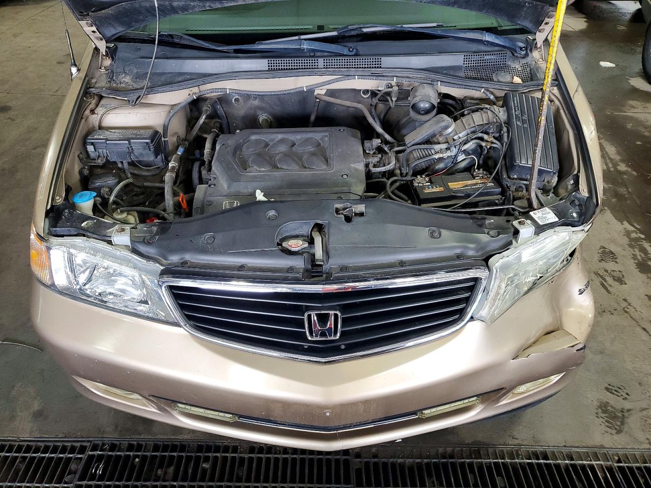 2000 Honda Odyssey Ex Желто-коричневый vin: 2HKRL1878YH556934
