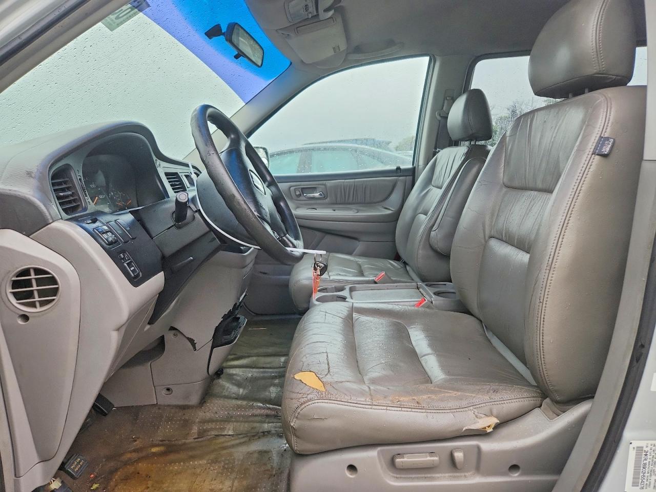 2002 Honda Odyssey Exl Silver vin: 2HKRL18902H554376