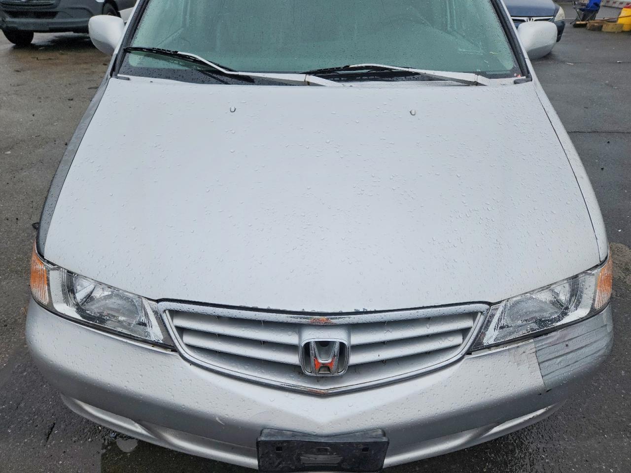 2002 Honda Odyssey Exl Silver vin: 2HKRL18902H554376