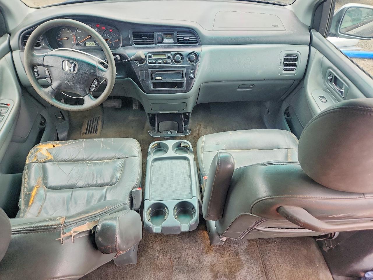 2002 Honda Odyssey Exl Silver vin: 2HKRL18922H549986
