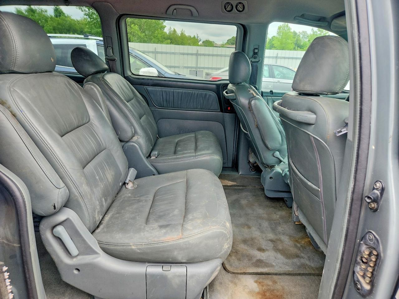2002 Honda Odyssey Exl Silver vin: 2HKRL18922H549986