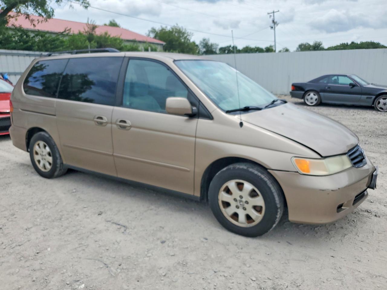 2003 Honda Odyssey Exl Beige vin: 2HKRL18933H505481