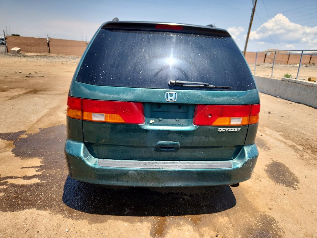 2002 Honda Odyssey Exl Green vin: 2HKRL18942H527018