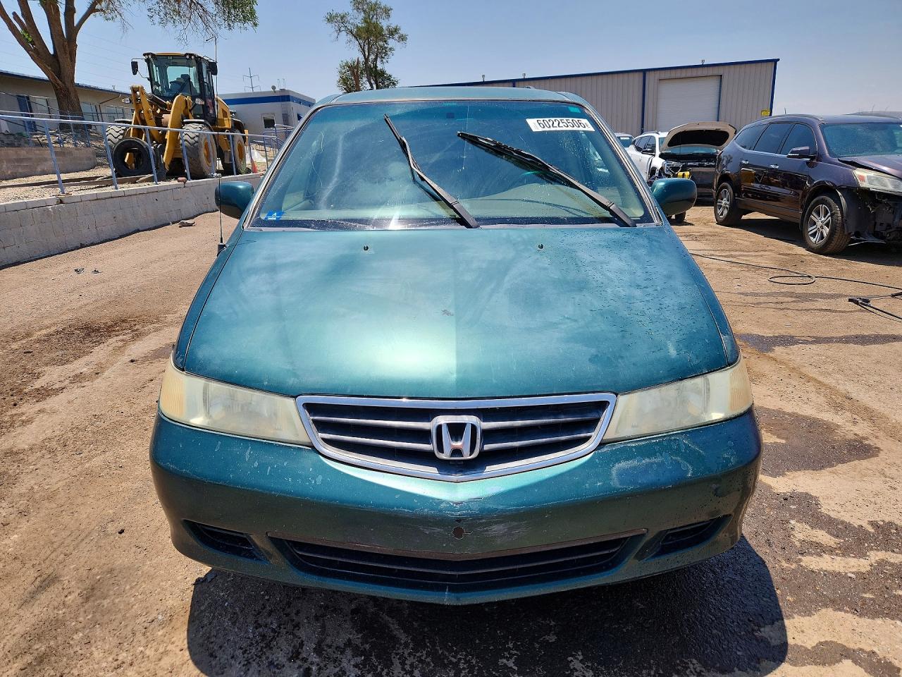 2002 Honda Odyssey Exl Green vin: 2HKRL18942H527018