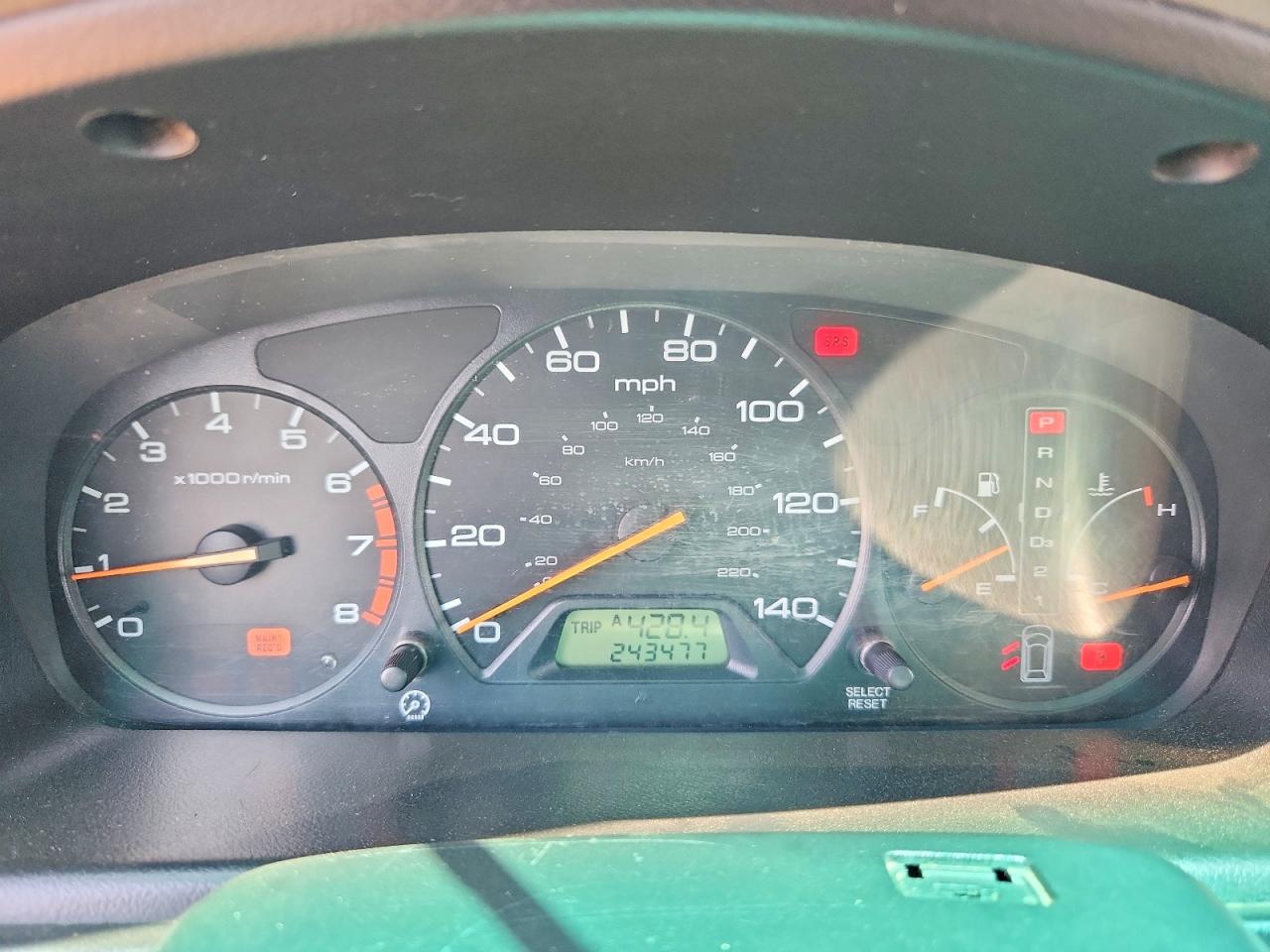 2002 Honda Odyssey Exl Green vin: 2HKRL18942H527018