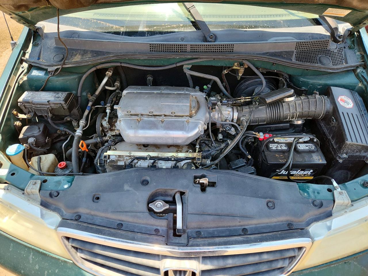 2002 Honda Odyssey Exl Green vin: 2HKRL18942H527018