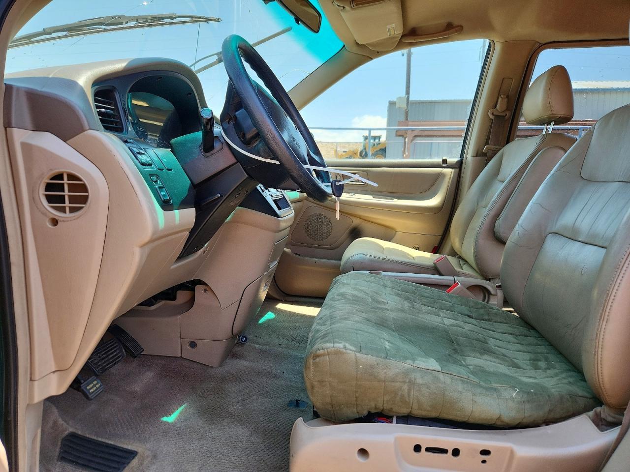 2002 Honda Odyssey Exl Green vin: 2HKRL18942H527018