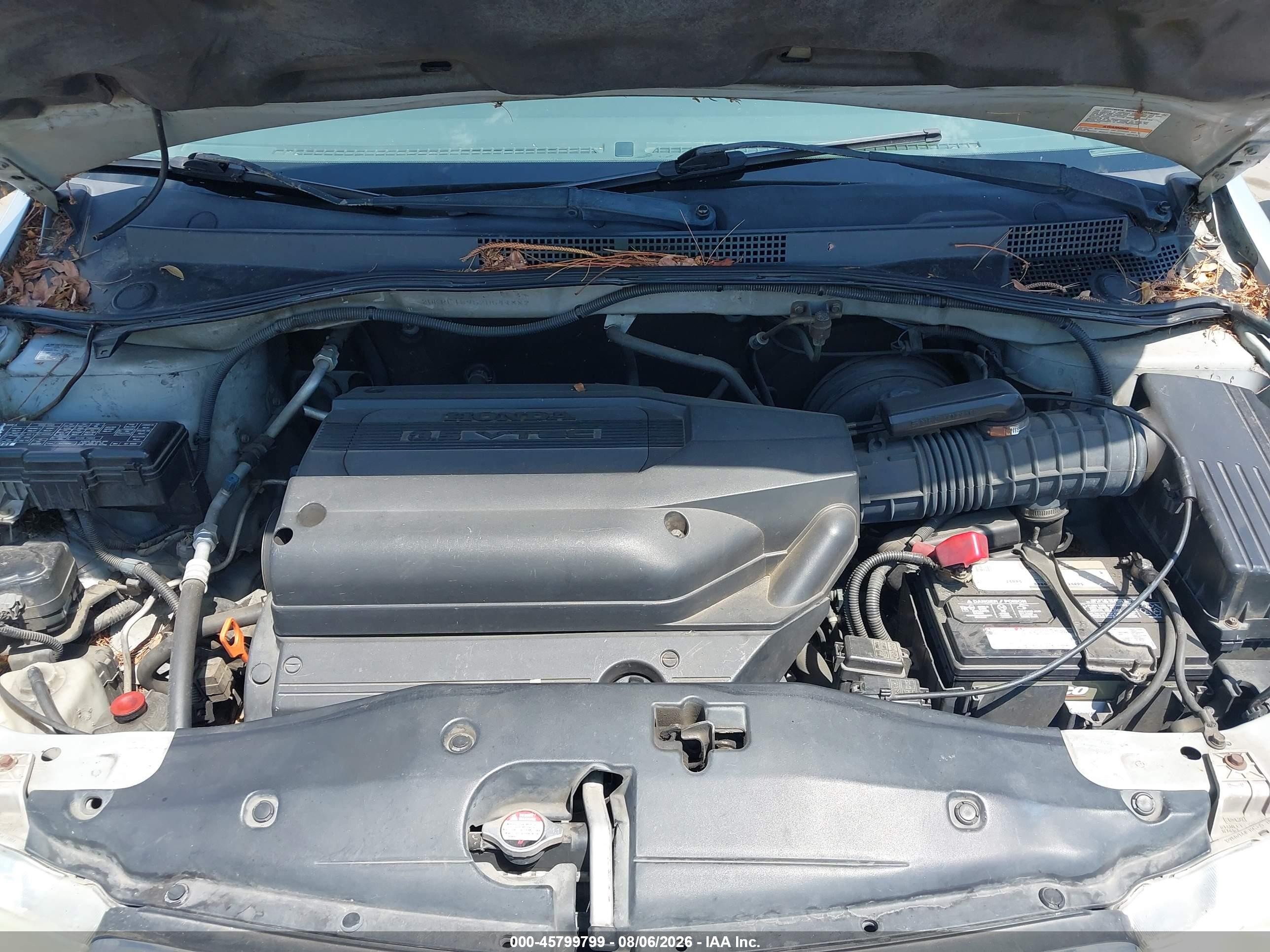 2002 Honda Odyssey Ex-l Silver vin: 2HKRL18952H541882