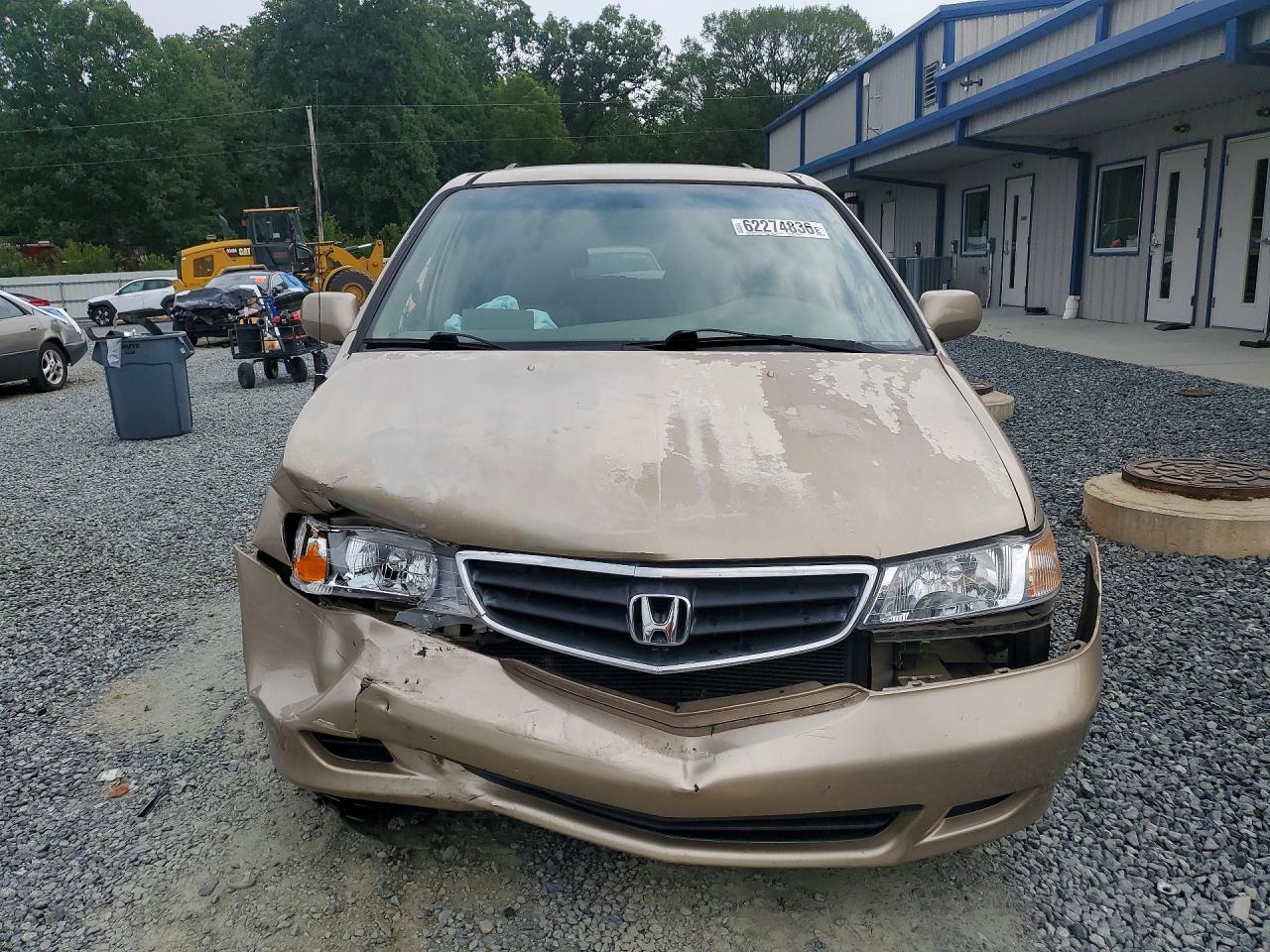 2002 Honda Odyssey Exl Gold vin: 2HKRL18962H528932