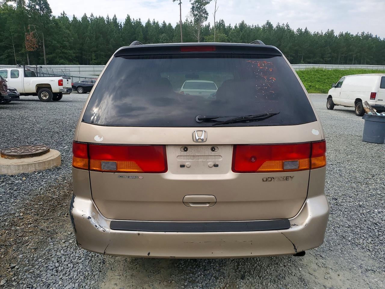 2002 Honda Odyssey Exl Gold vin: 2HKRL18962H528932