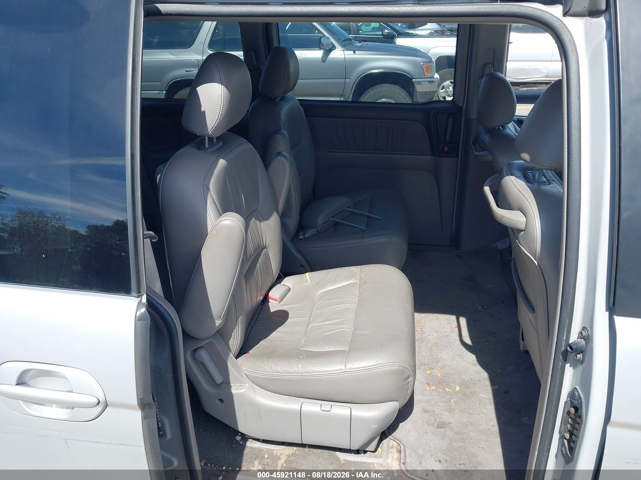 2002 Honda Odyssey Ex-l Silver vin: 2HKRL18962H536321