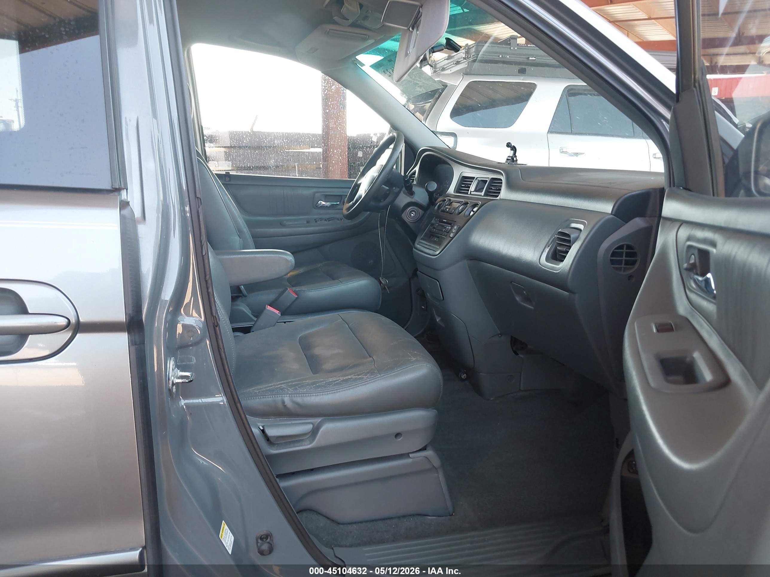 2002 Honda Odyssey Ex-l Blue vin: 2HKRL18972H534156