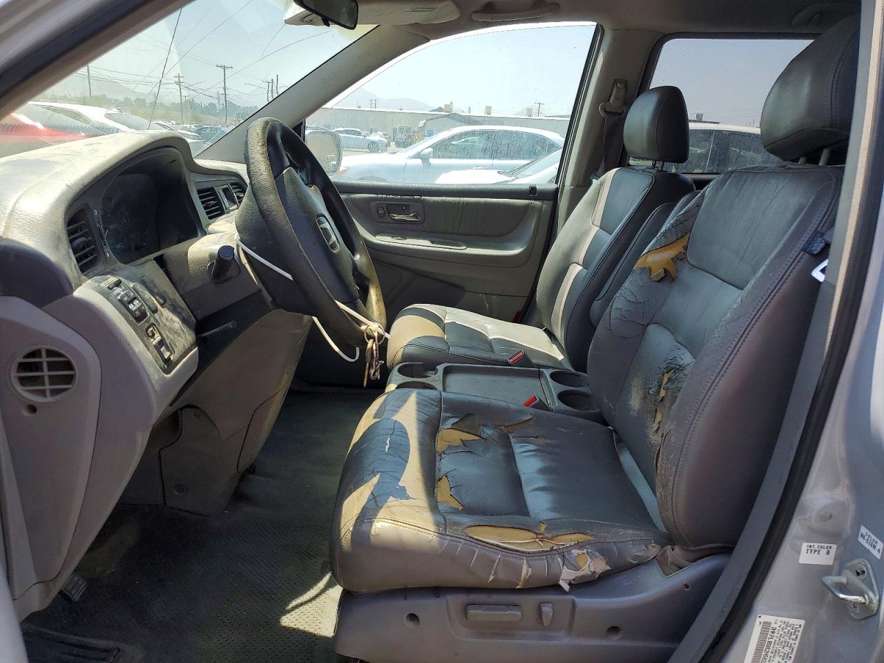 2002 Honda Odyssey Exl Серый vin: 2HKRL18982H582264