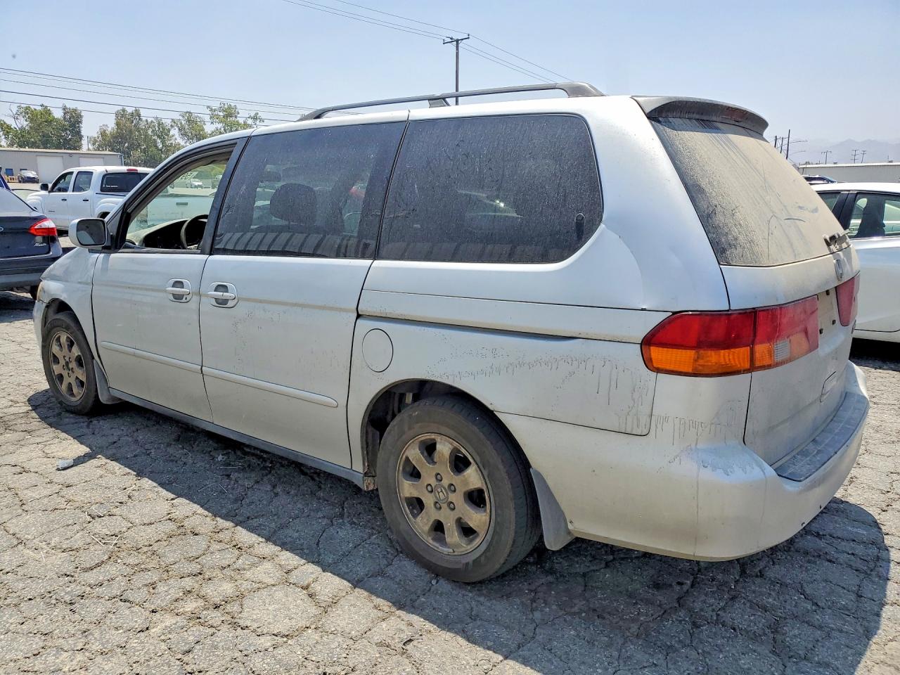 2002 Honda Odyssey Exl Серый vin: 2HKRL18982H582264