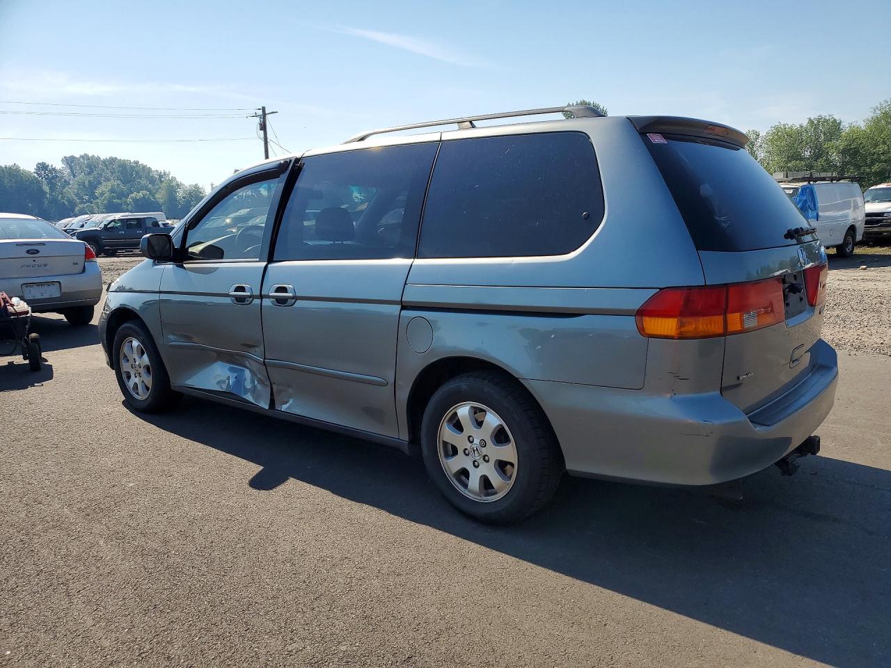 2002 Honda Odyssey Exl Gray vin: 2HKRL189X2H568351