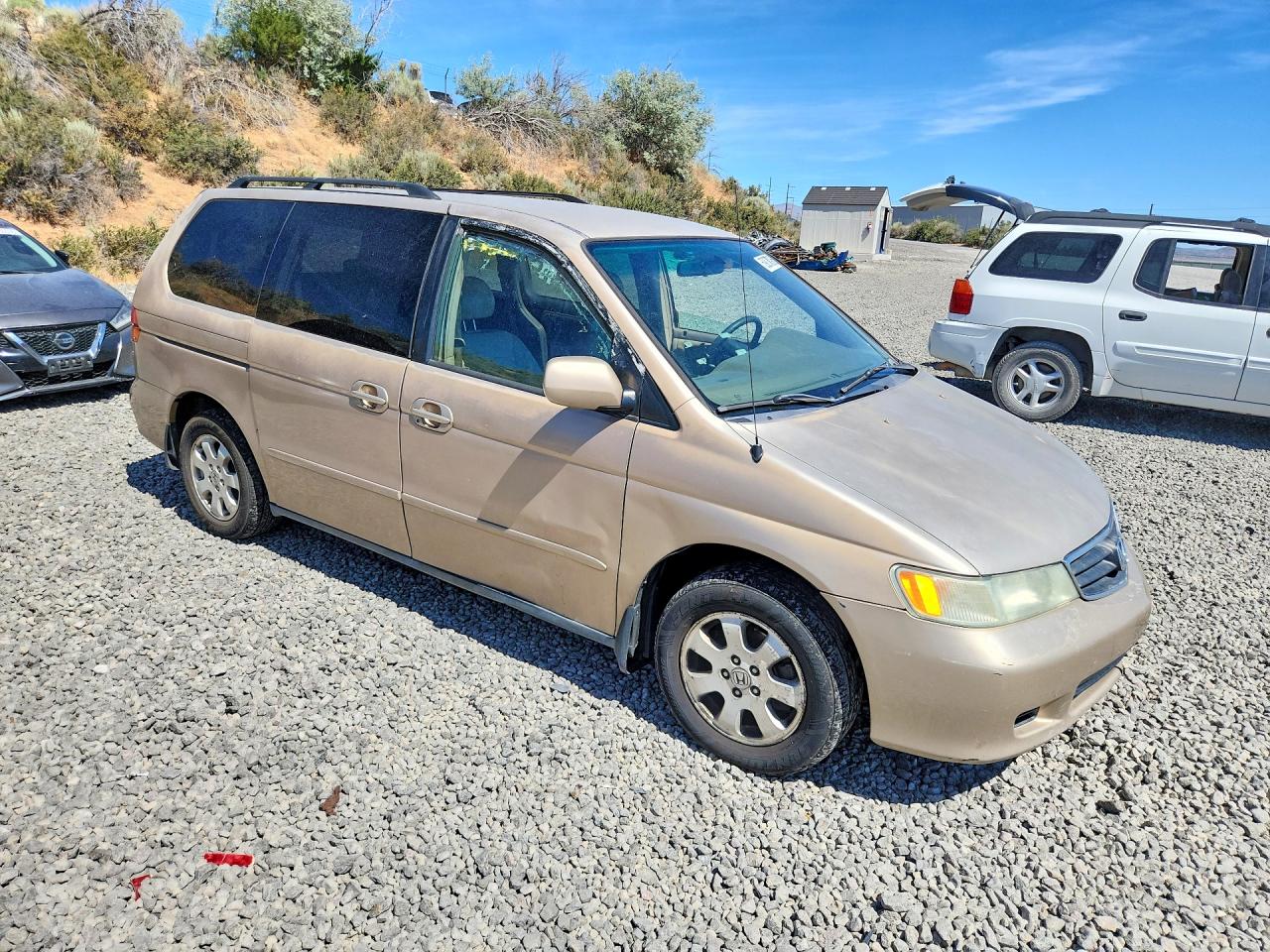 2002 Honda Odyssey Exl Tan vin: 2HKRL189X2H575283