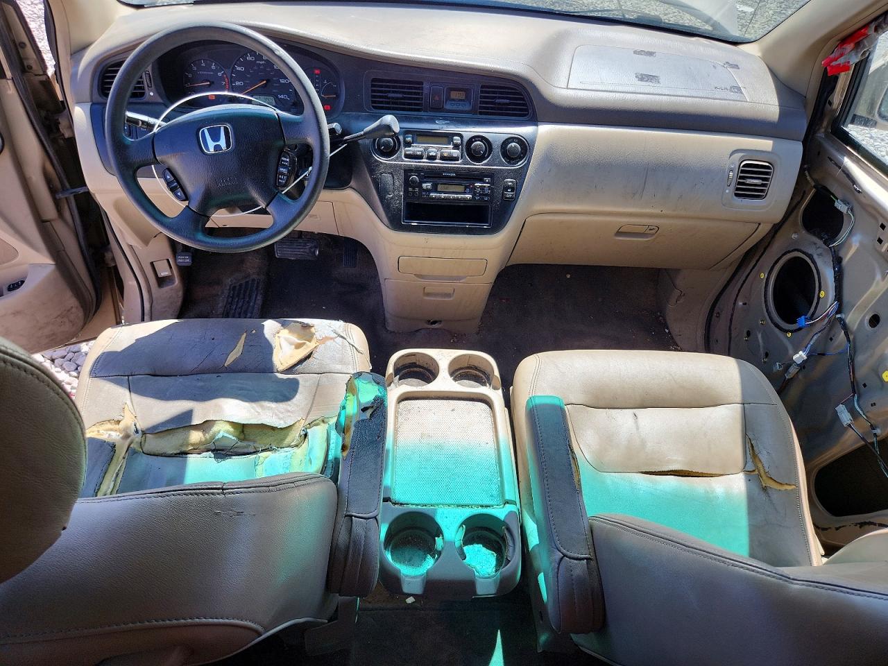2002 Honda Odyssey Exl Tan vin: 2HKRL189X2H575283