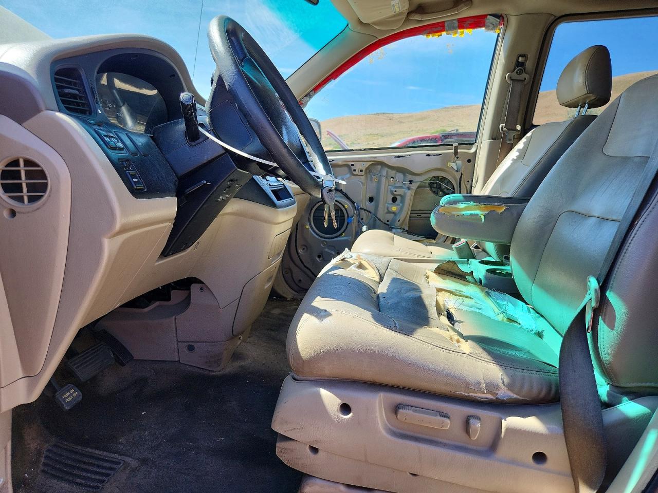 2002 Honda Odyssey Exl Tan vin: 2HKRL189X2H575283