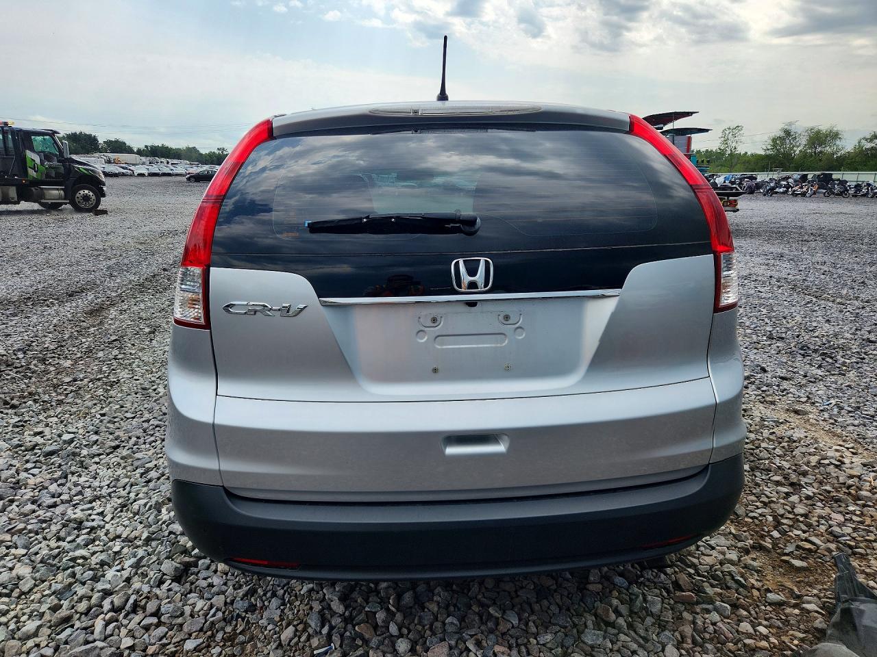 2013 Honda Cr-v Lx Silver vin: 2HKRM3H30DH504813
