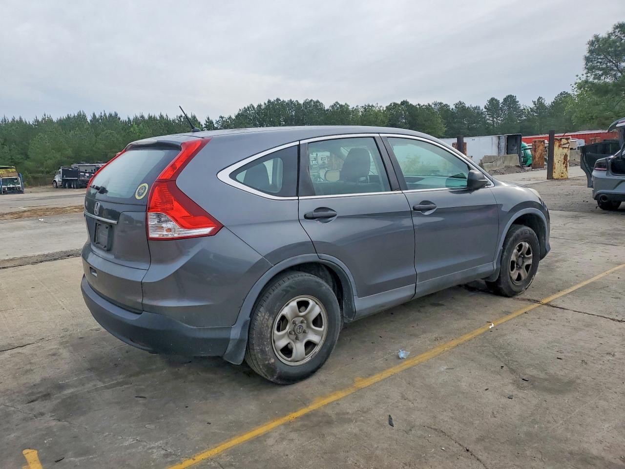 2013 Honda Cr-v Lx Gray vin: 2HKRM3H30DH512717