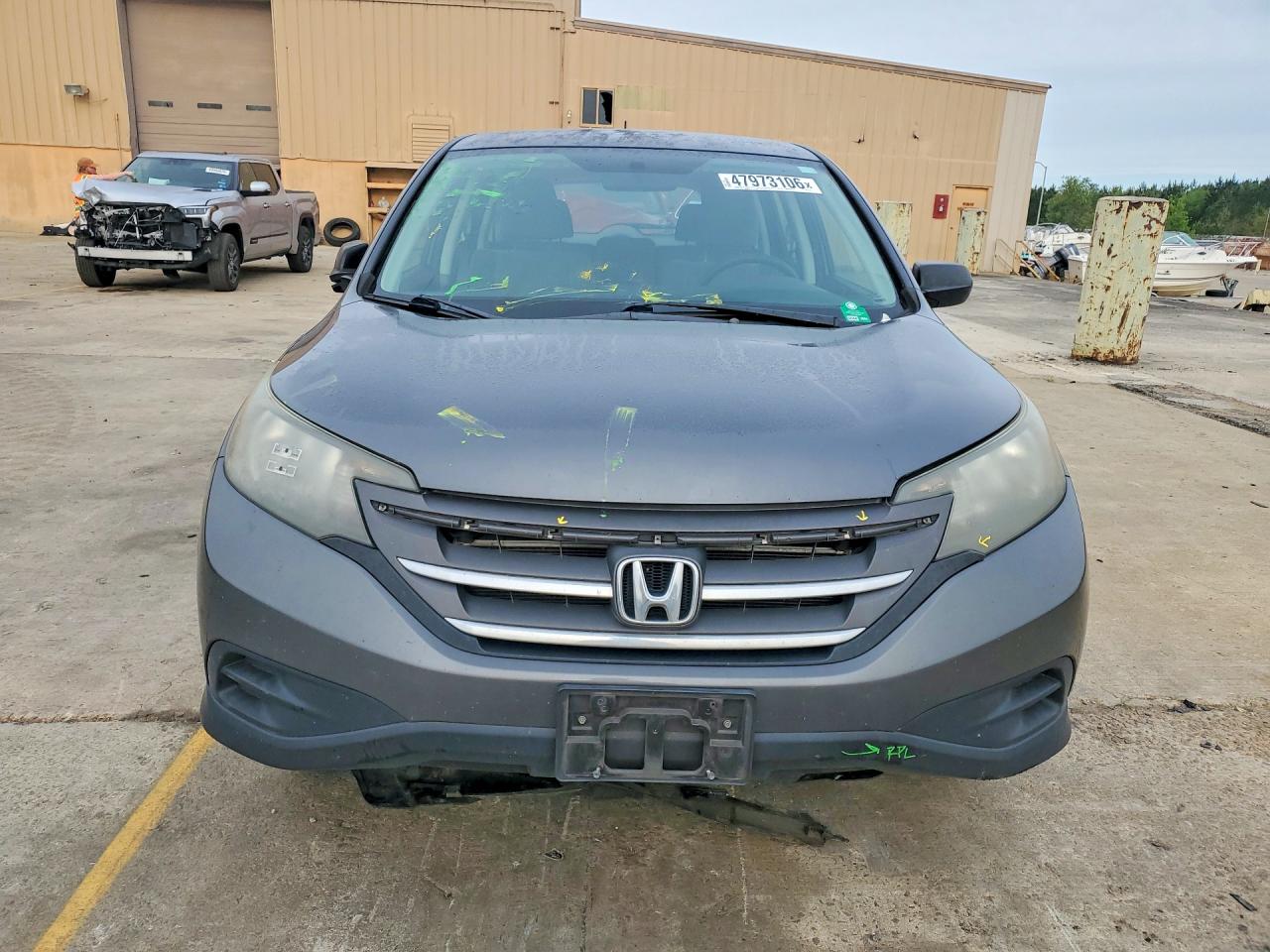 2013 Honda Cr-v Lx Gray vin: 2HKRM3H30DH512717