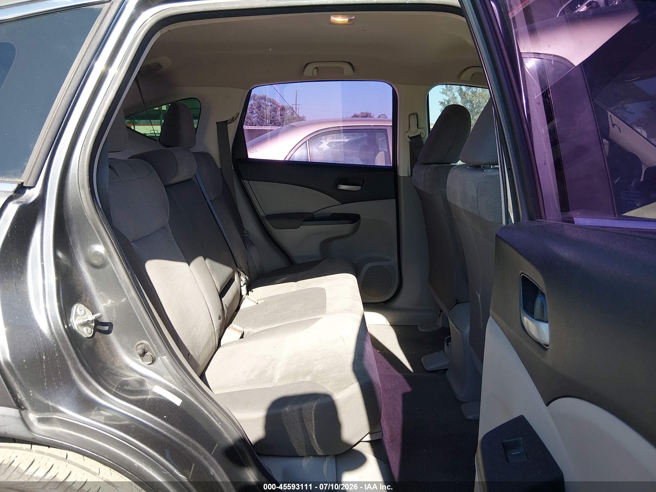 2013 Honda Cr-v Lx Gray vin: 2HKRM3H30DH514368