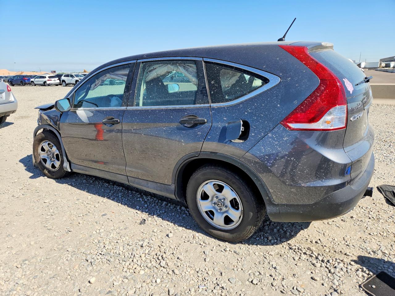2013 Honda Cr-v Lx Gray vin: 2HKRM3H30DH514371