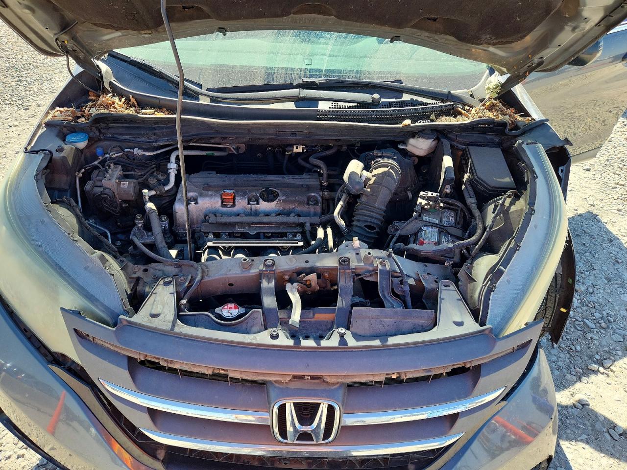 2013 Honda Cr-v Lx Gray vin: 2HKRM3H30DH514371