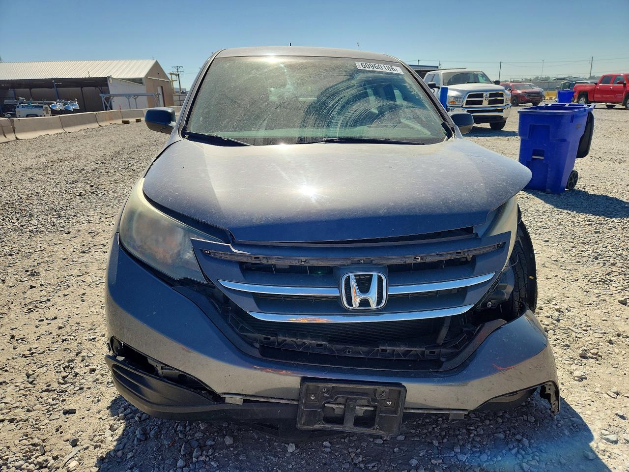 2013 Honda Cr-v Lx Gray vin: 2HKRM3H30DH514371