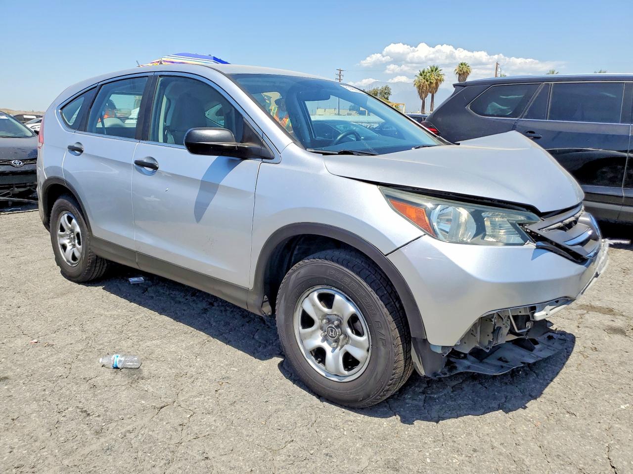 2014 Honda Cr-v Lx Серебряный vin: 2HKRM3H30EH538834