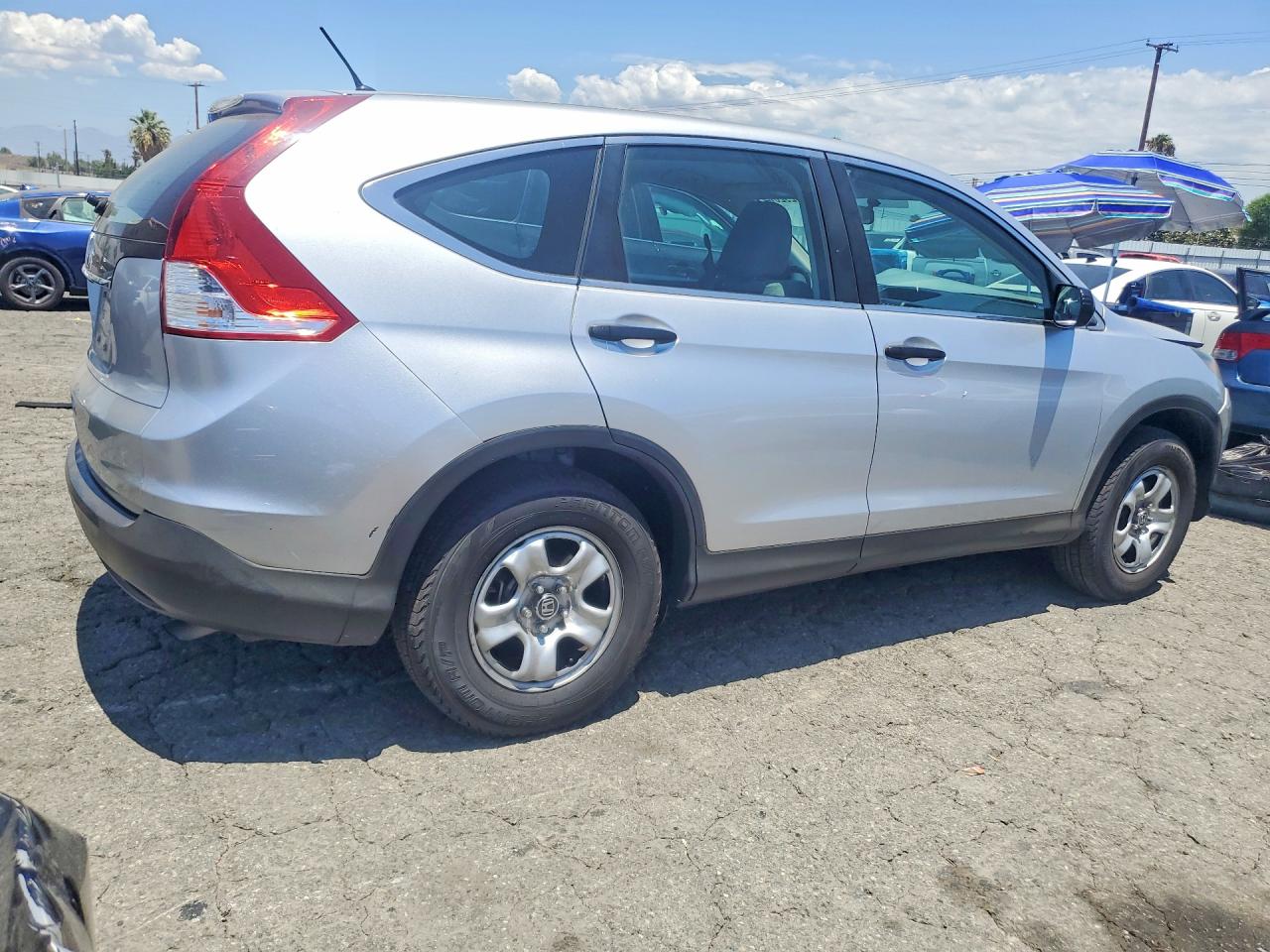 2014 Honda Cr-v Lx Серебряный vin: 2HKRM3H30EH538834