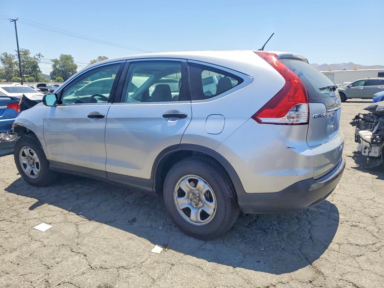 2014 Honda Cr-v Lx Серебряный vin: 2HKRM3H30EH538834