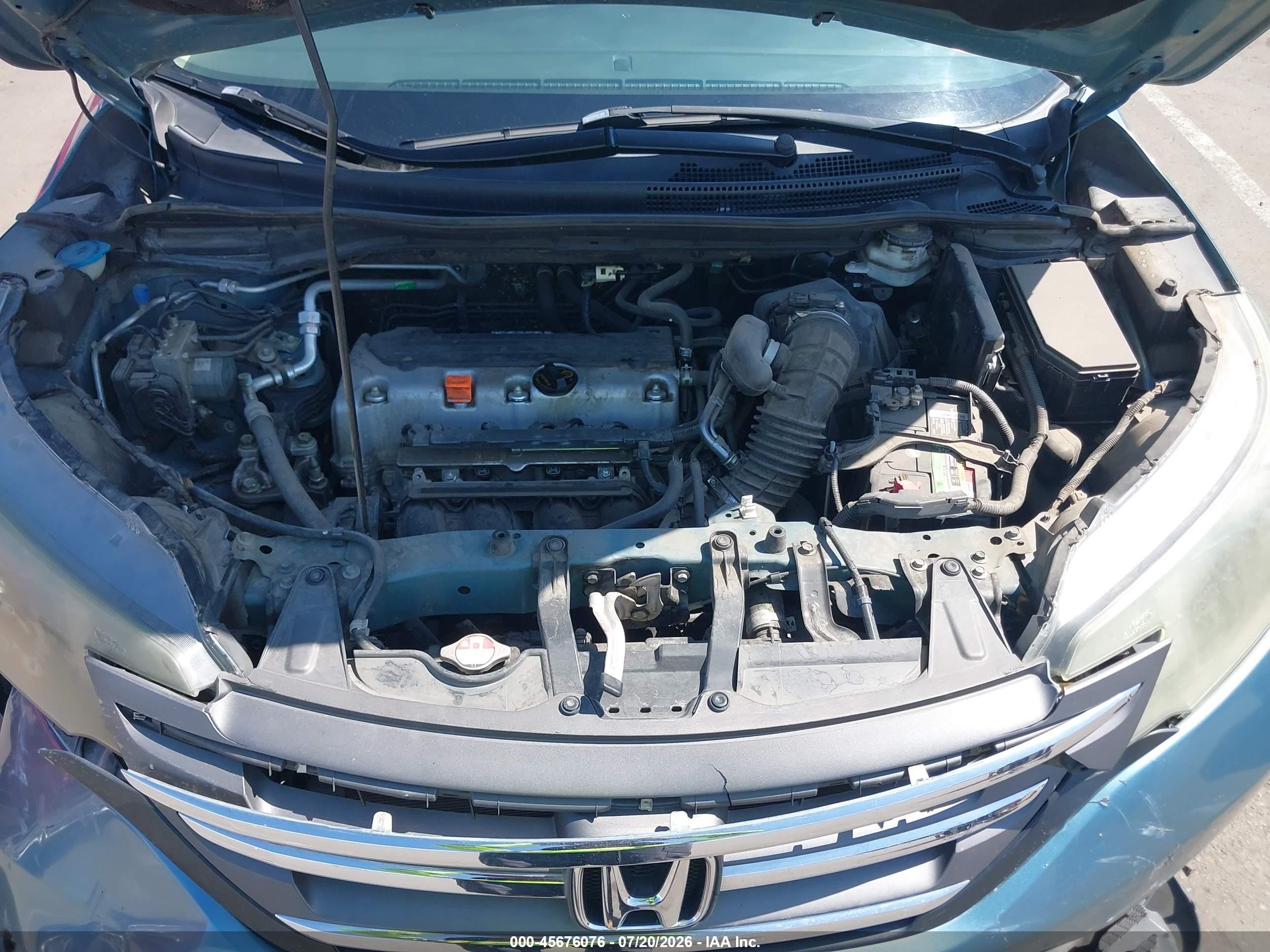2014 Honda Cr-v Lx Синий vin: 2HKRM3H30EH540339
