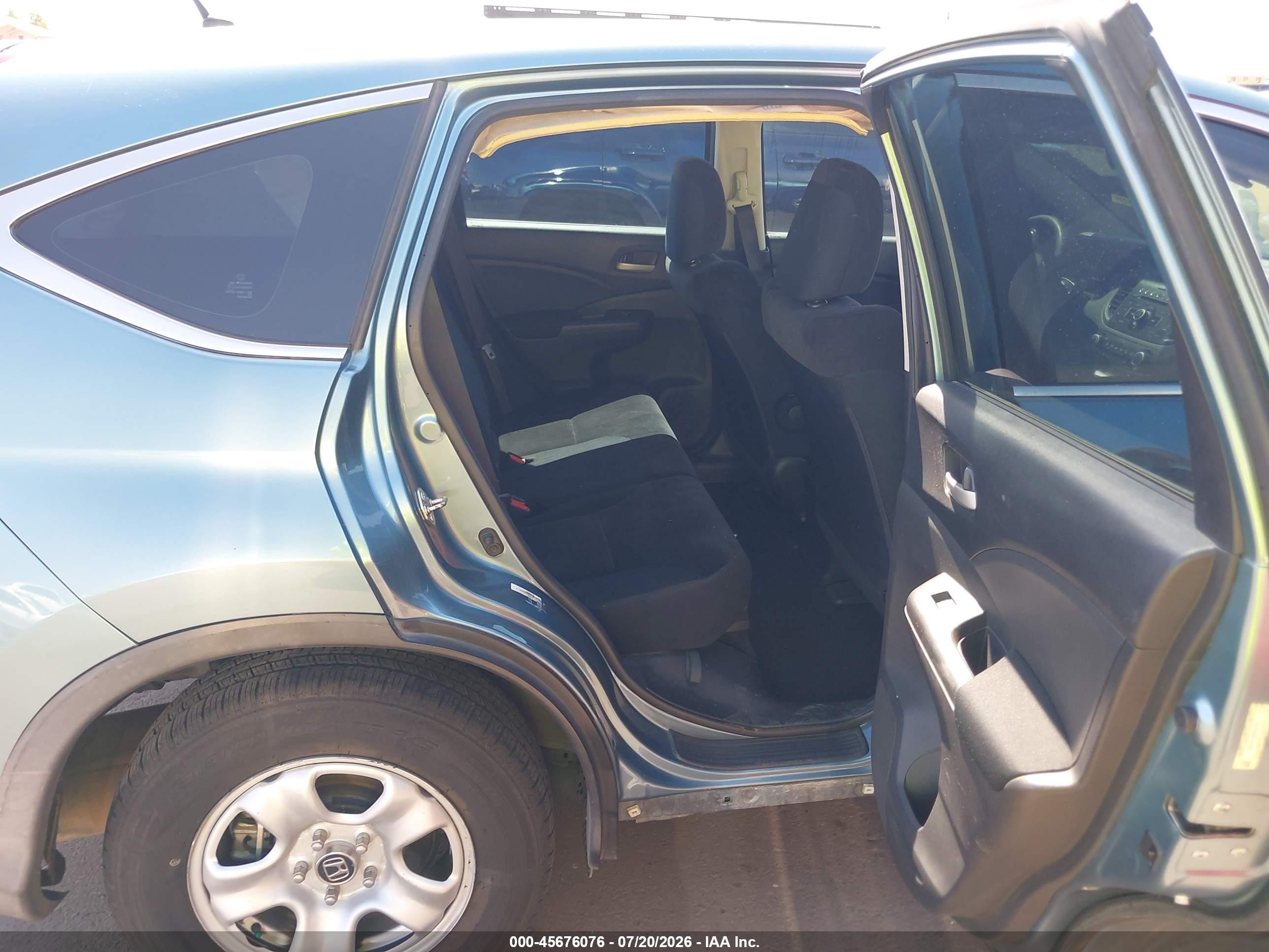 2014 Honda Cr-v Lx Синий vin: 2HKRM3H30EH540339
